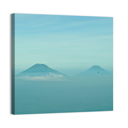Sumbing and Sindoro Volcanoes Wall Art