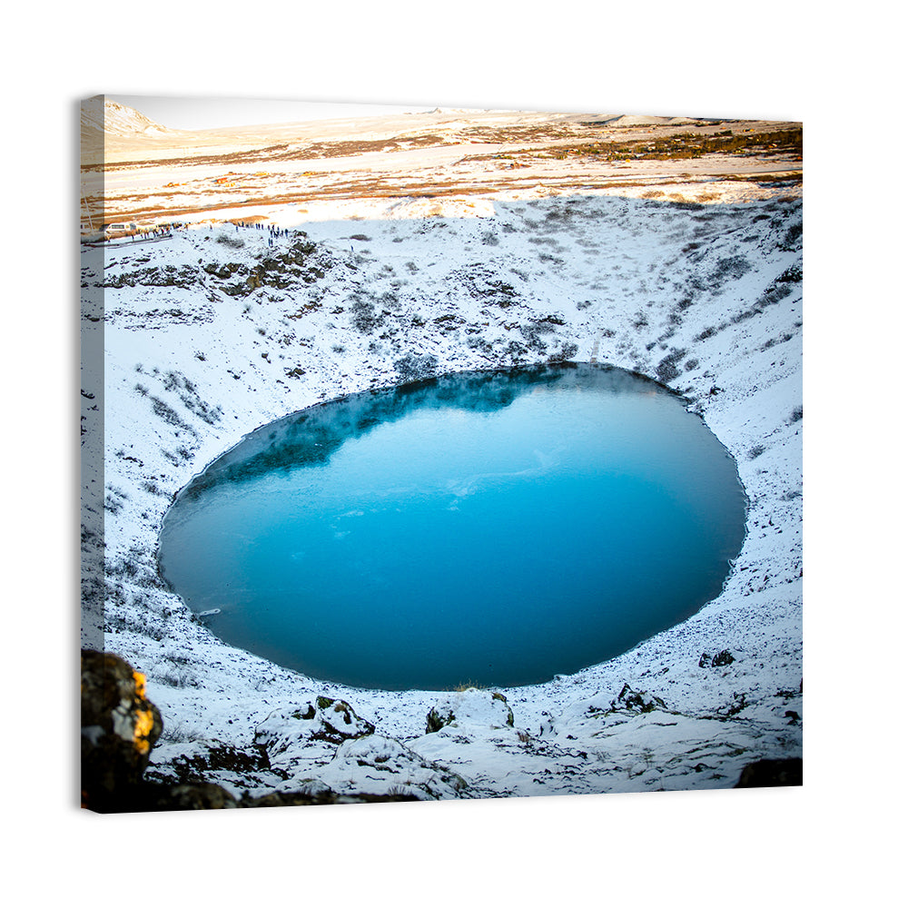 Kerid Crater Lake Wall Art