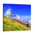 Gornergrat Train and Matterhorn Wall Art