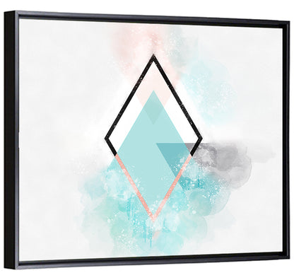 Scandinavian Geometric Abstract IV Wall Art