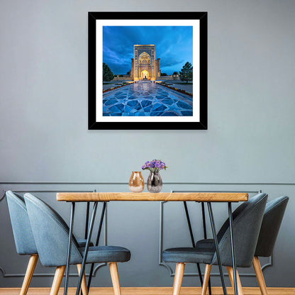 Gur-e-amir Twilight Entrance Wall Art