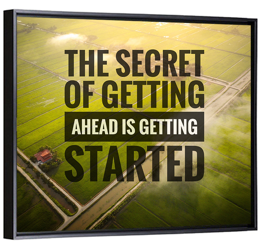 Getting Started Sunlit Farmland Wall Art