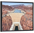 Hoover Dam High-angle View Wall Art