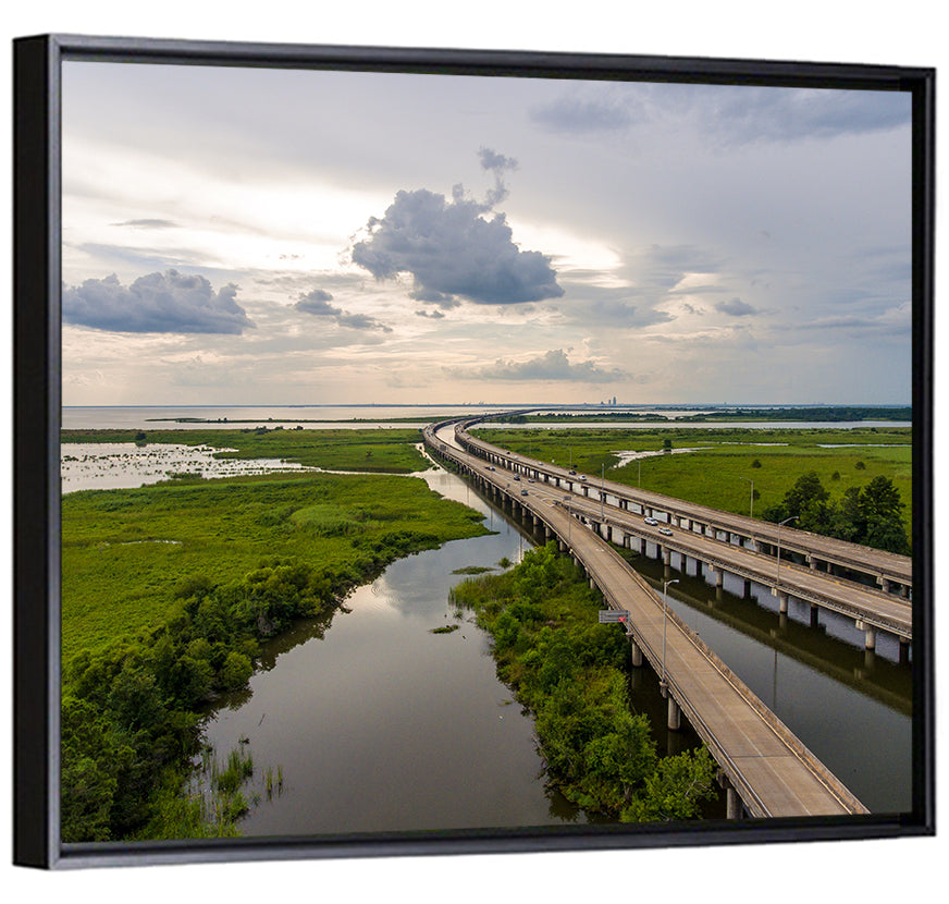 Interstate 10 Bridge Wall Art