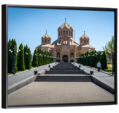 Saint Gregory Cathedral Stairway, Yerevan Wall Art