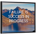 Failure Is Success in Progress Wall Art