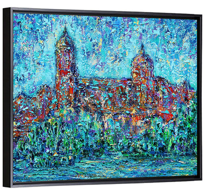 Salamanca Dual Domes Reflection Wall Art