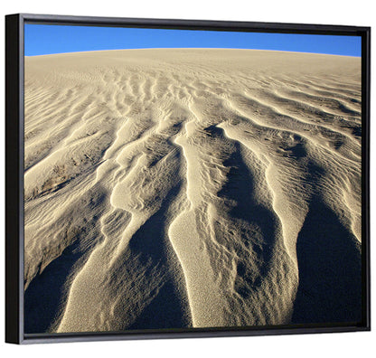 Endless Rippled Sand Dunes Wall Art