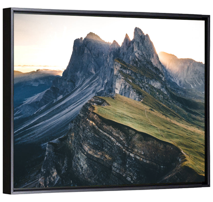 Seceda Ridge, Dolomites Wall Art