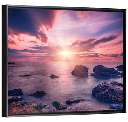 Ethereal Sea Sunrise Wall Art