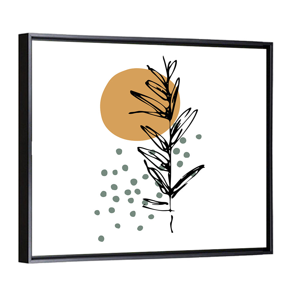 Ink Botanical Sun Study Wall Art