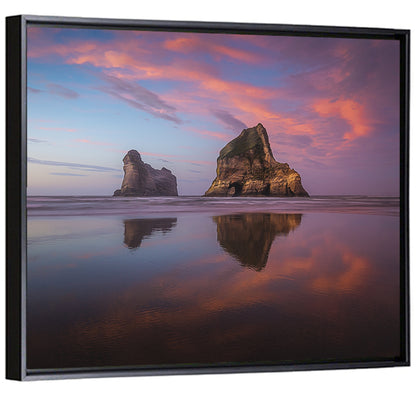 Wharariki Beach Sunrise Wall Art