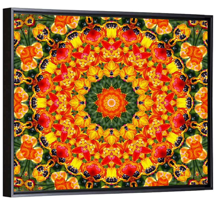 Colorful Mandala Wall Art