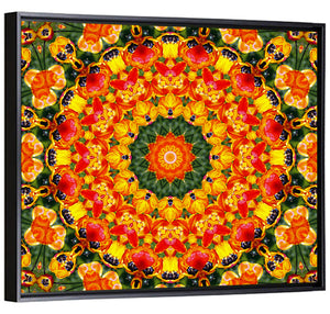 Colorful Mandala Wall Art