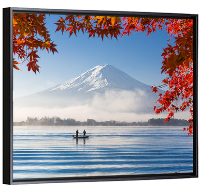 Mount Fuji Over Lake Kawaguchiko Wall Art