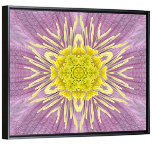 Concentric Mandala Floral Wall Art