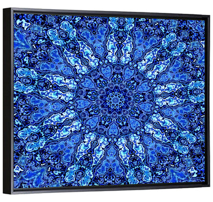Fractal Mandala Wall Art