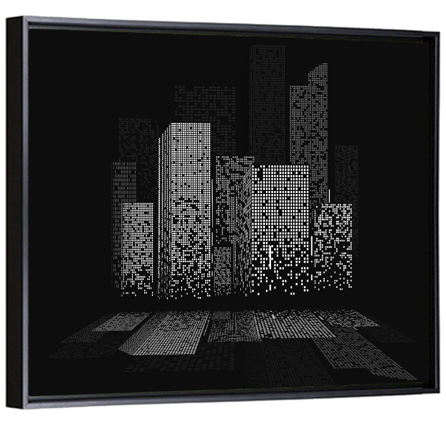 City Lights Abstract Wall Art