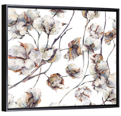 Cotton Flowers Wall Art