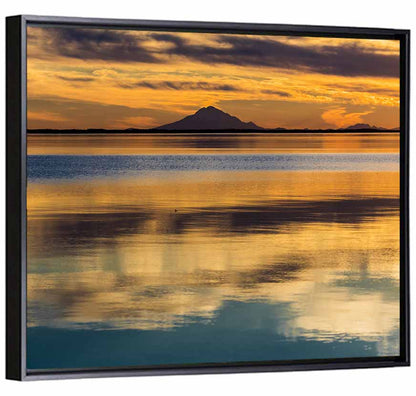 Mt Redoubt and Skilak Lake Wall Art