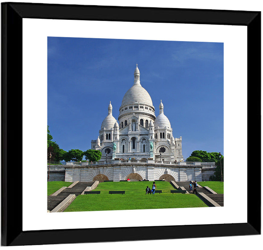 Sacre Coeur Basilica Steps, Paris Wall Art