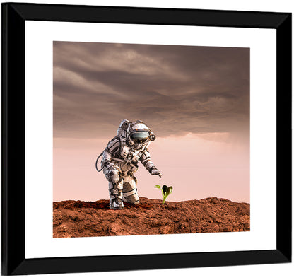 Martian Seedling Concept Wall Art