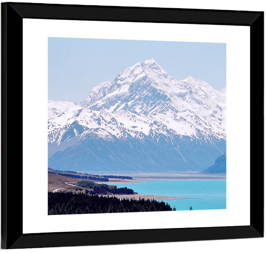 Lake Pukaki and Aoraki Mount Cook Wall Art