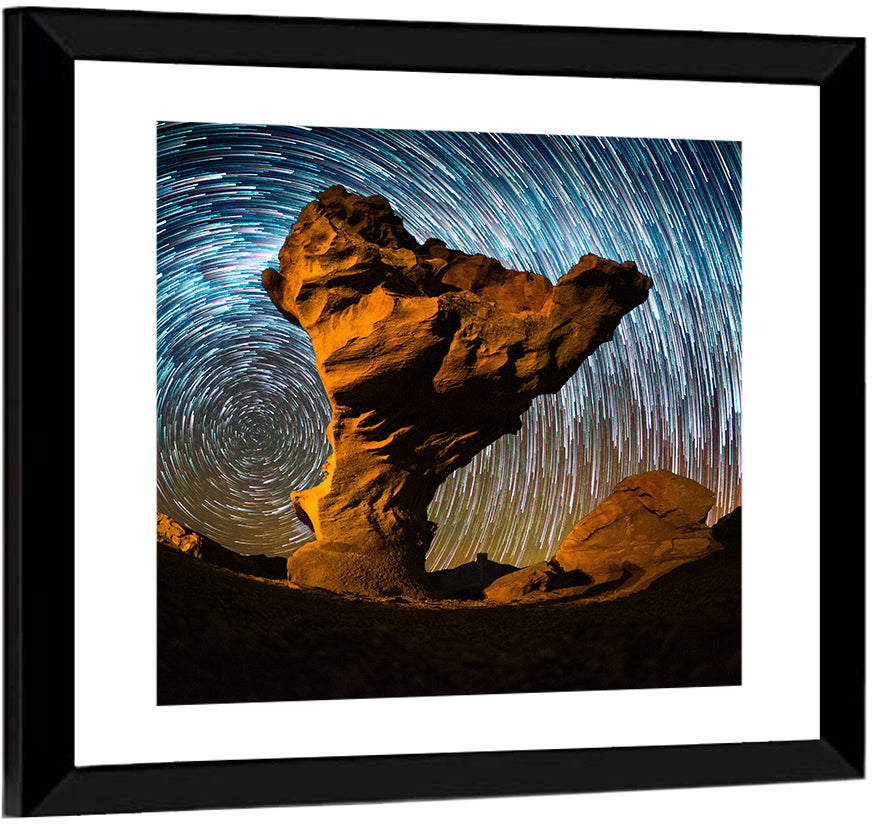 Arbol de Piedra & Star Trails Wall Art