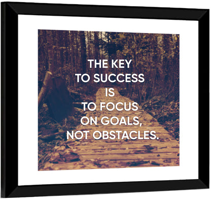 Key to Success Wall Art