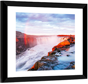 Selfoss Waterfall Wall Art