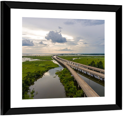 Interstate 10 Bridge Wall Art