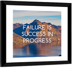 Failure Is Success in Progress Wall Art