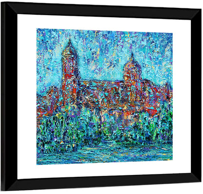 Salamanca Dual Domes Reflection Wall Art