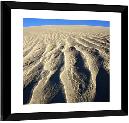 Endless Rippled Sand Dunes Wall Art