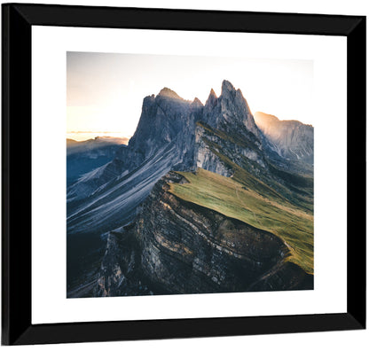 Seceda Ridge, Dolomites Wall Art