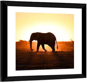 African Elephant Wall Art