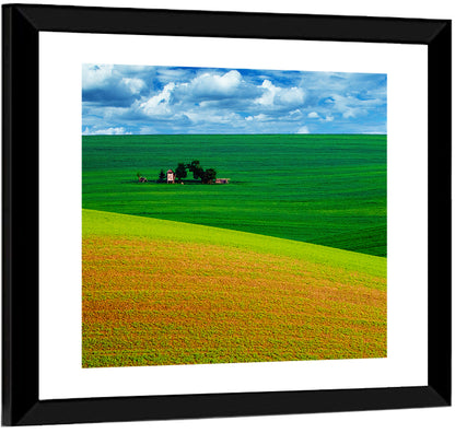 Green Fields Wall Art