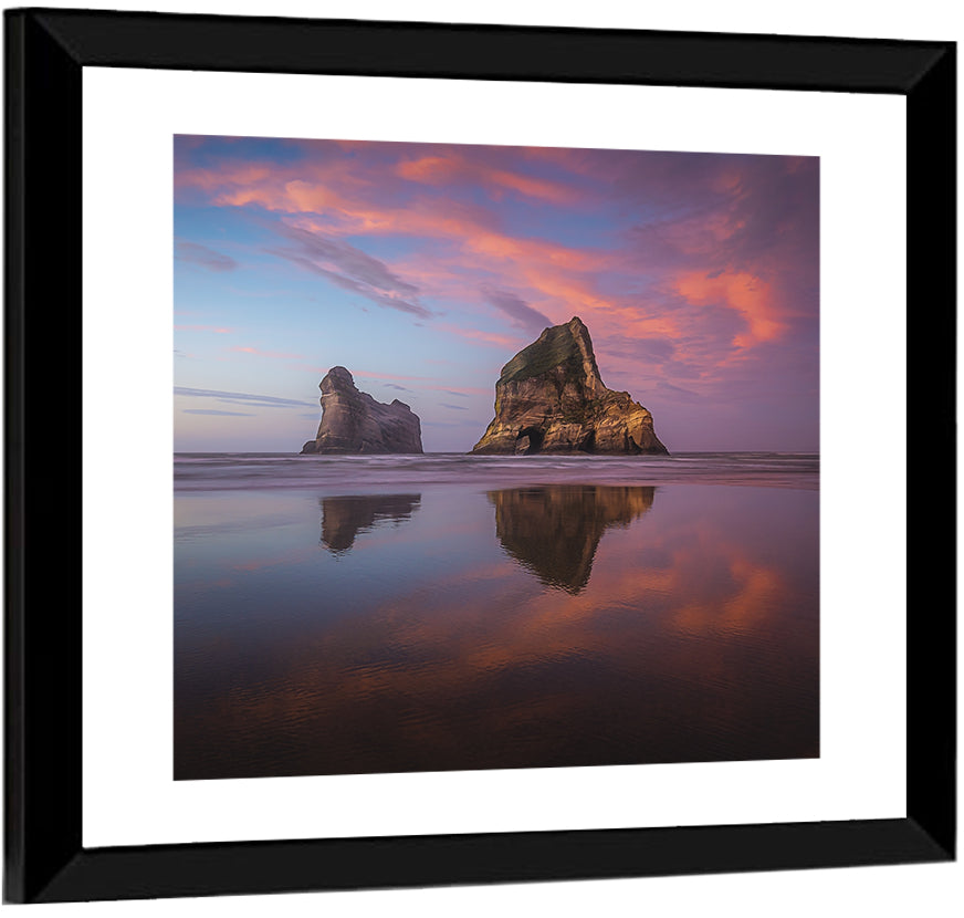 Wharariki Beach Sunrise Wall Art