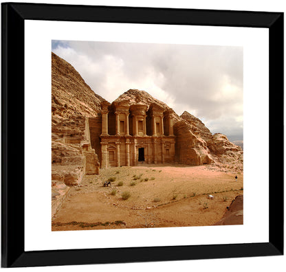 The Monastery of Petra, Jordan Wall Art