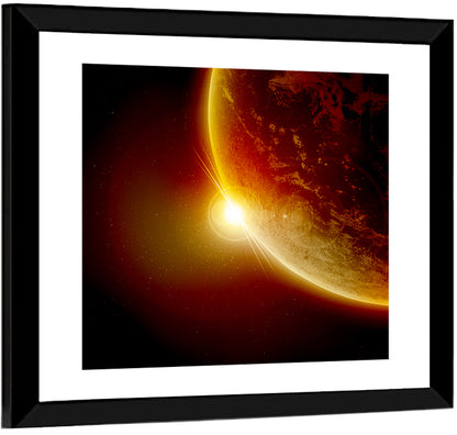 Red Planet Wall Art