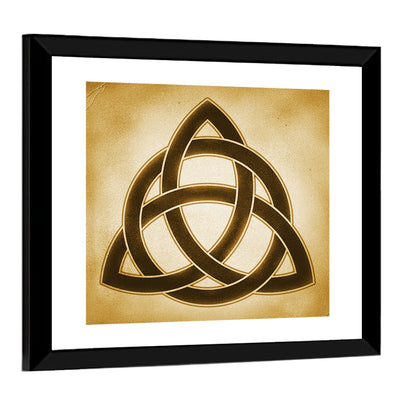 Trinity Knot Symbol Wall Art