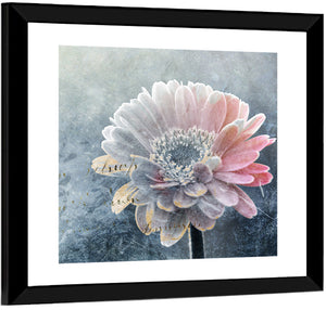 Winter Flower Painting Wall Art