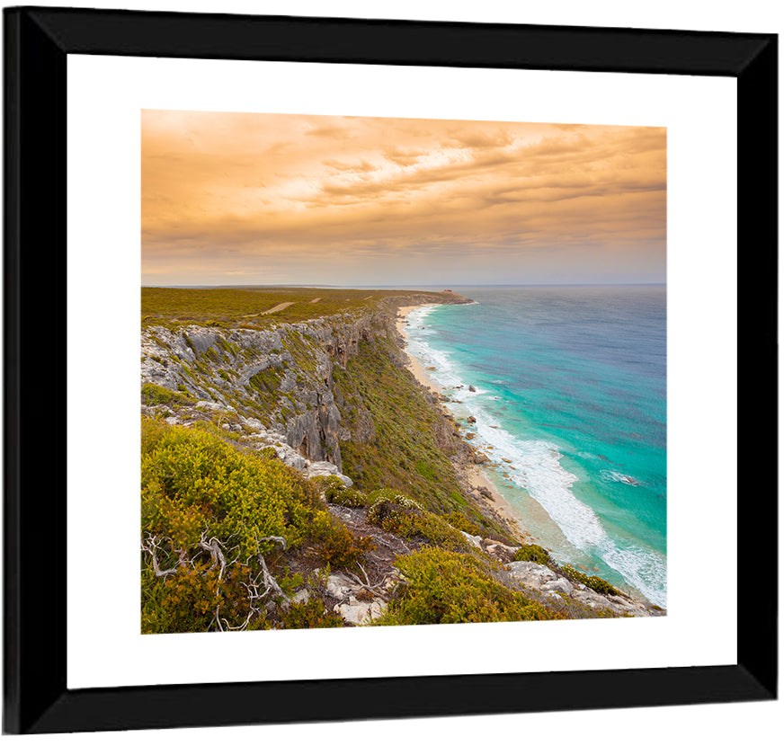 Kangaroo Island Turquoise Cliff Coast Wall Art