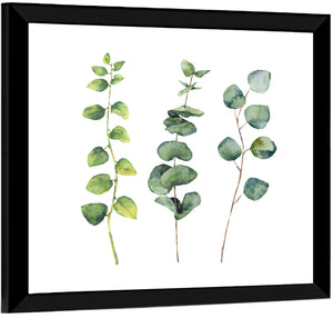 Eucalyptus Leaves Wall Art