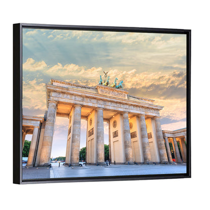Brandenburg Gate at Sunset Wall Art