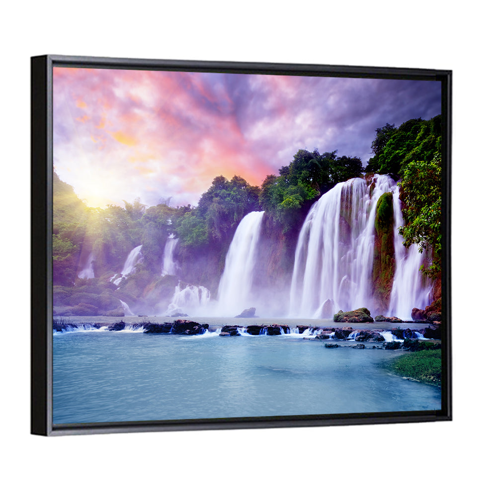Ban Gioc Banyue Waterfall Wall Art