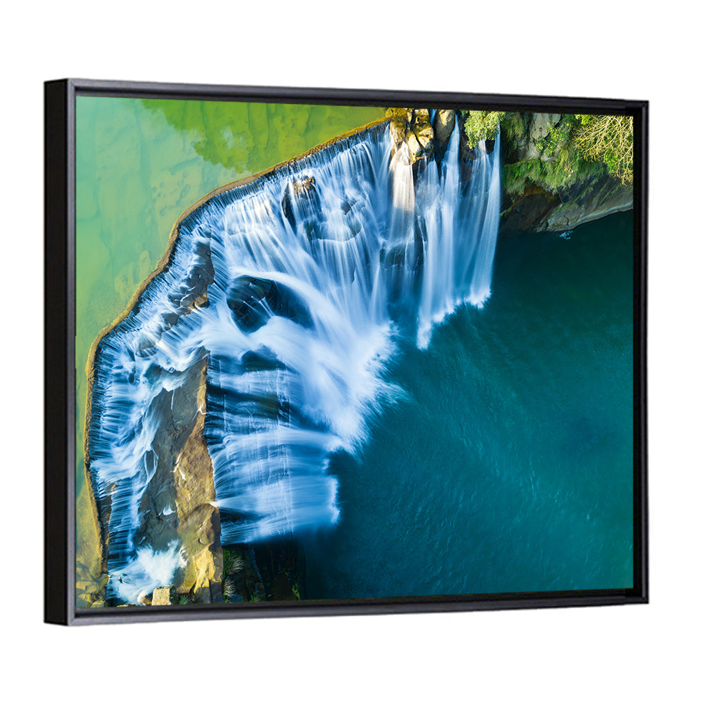 Shifen Waterfall Aerial Wall Art