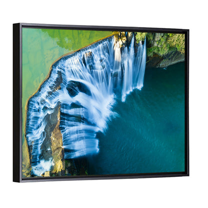 Shifen Waterfall Aerial Wall Art