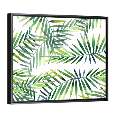 Herbal Leaves Pattern Wall Art