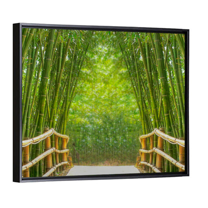 Bamboo Alley Wall Art